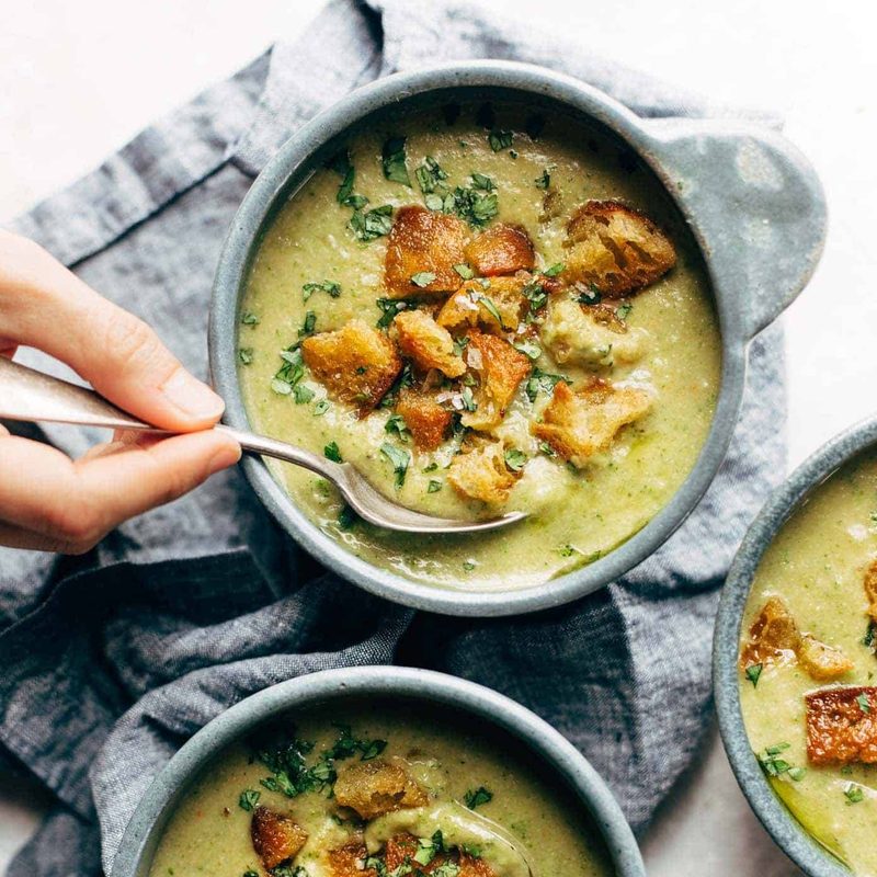 A picture of The Best Vegan Broccoli Cheese Soup