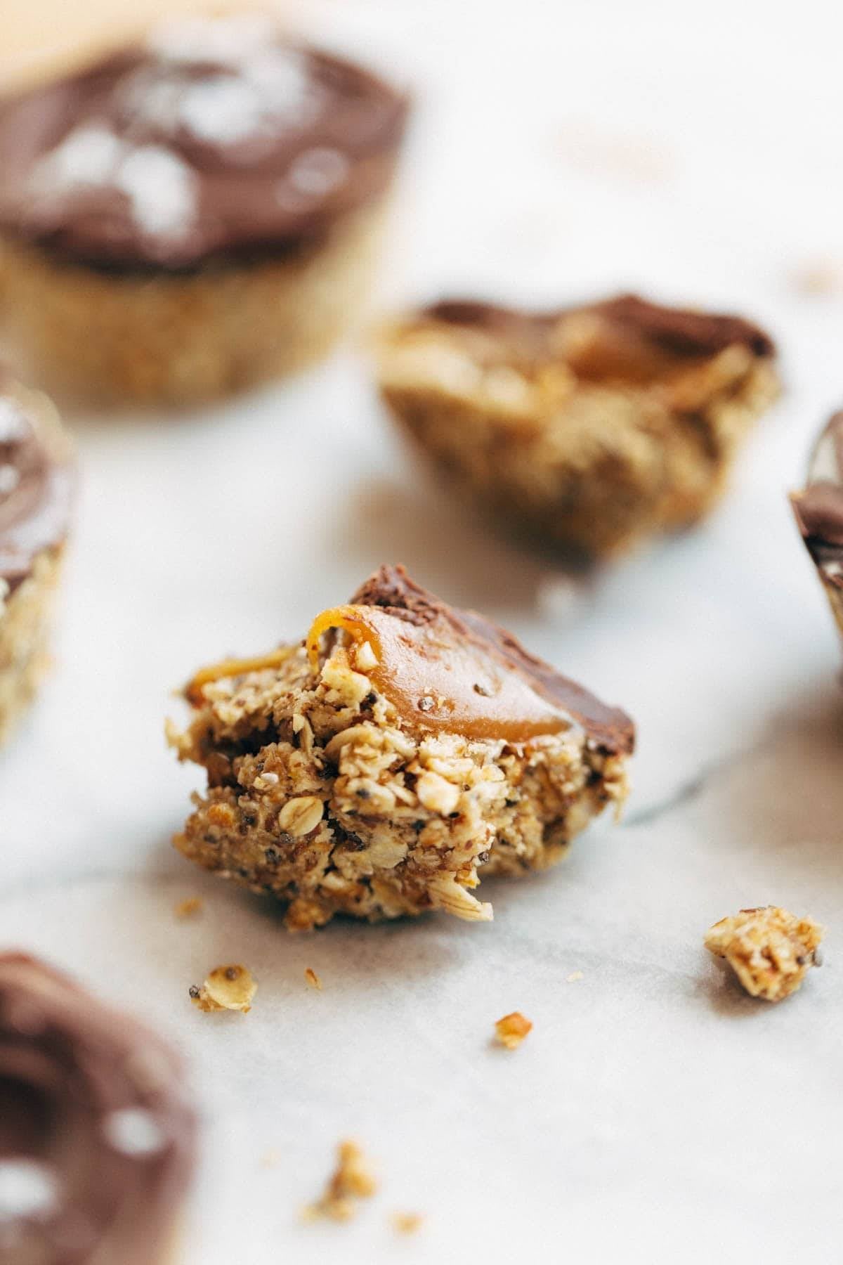No-Bake Salted Caramel Cups.