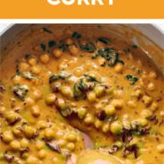 Chickpea curry pin